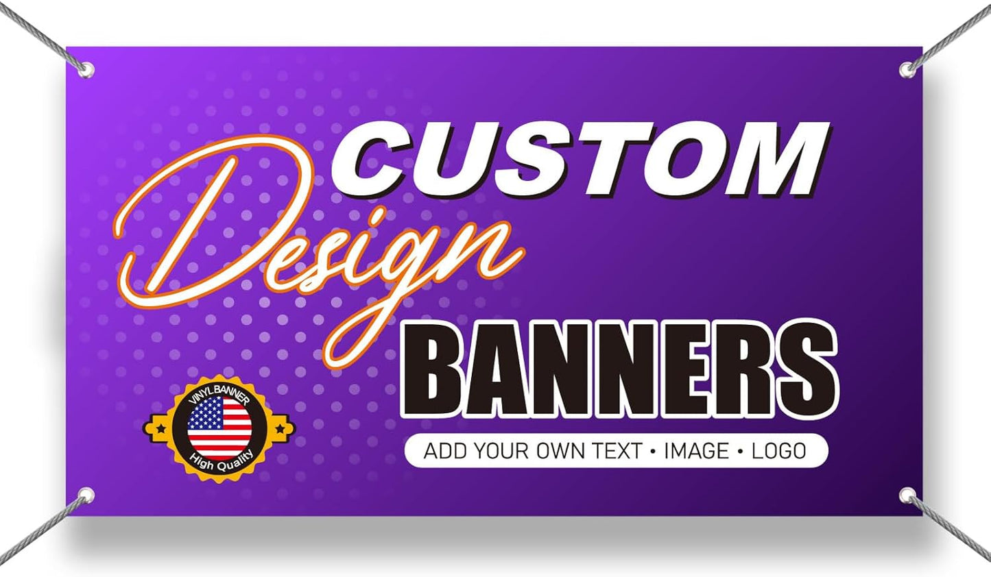 CUSTOM PRINTED BANNERS