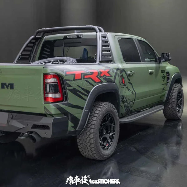Dodge RAM TRX Custom T-Rex Graphics