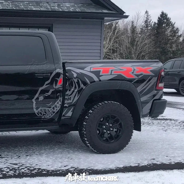 Dodge RAM TRX Custom T-Rex Graphics