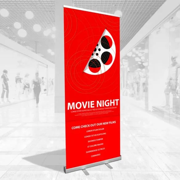 RETRACTABLE BANNER STAND DISPLAYS