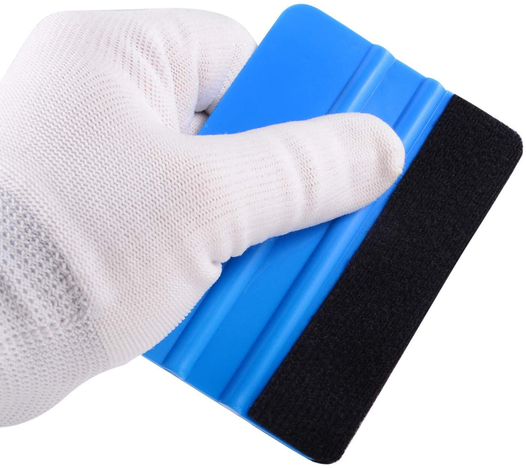 Blue Felt Squeegee