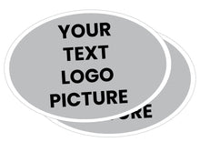 Load image into Gallery viewer, WHOLESALE CUSTOM OVAL STICKERS
